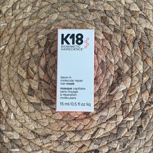 K18 leave in hair mask new